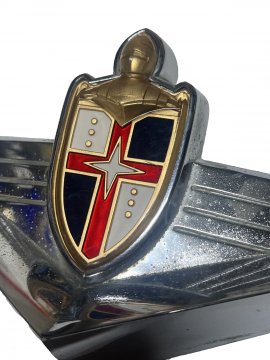 Front Hood Chrome Ornament & Badge Insert Shield Filler